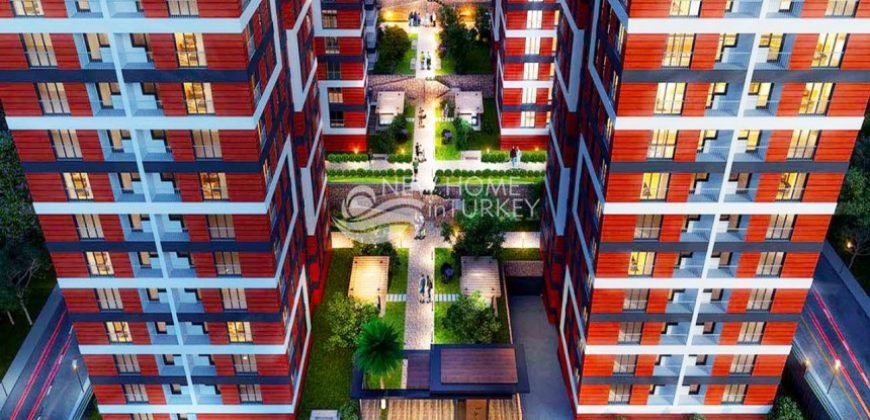 Affordable apartments in new project in Istanbul